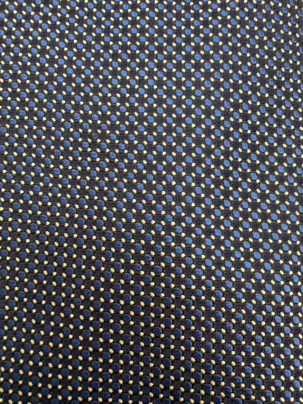 Brooks Brothers Navy Geometric Micro-Dot Pattern Men’s Necktie